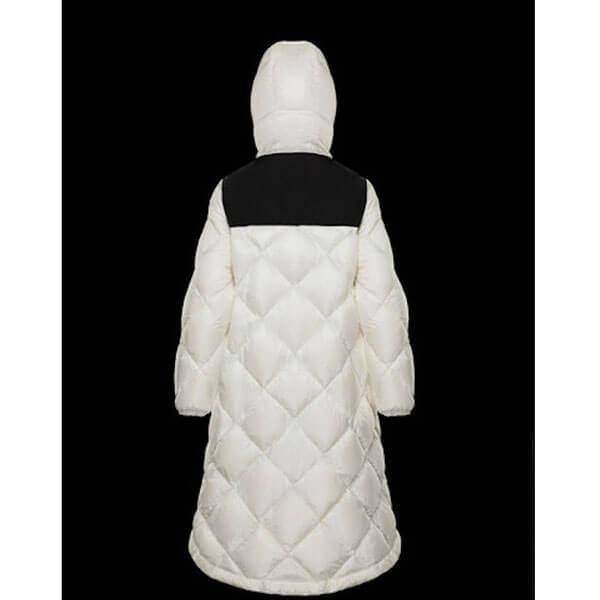 【入手困難 】MONCLER 偽物 ダウン DUROC ロゴ入 ロング丈 リボン付 3色 0931D20000C0459999